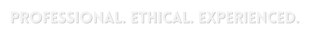 MyPro values: Professional. Ethical. Experienced.